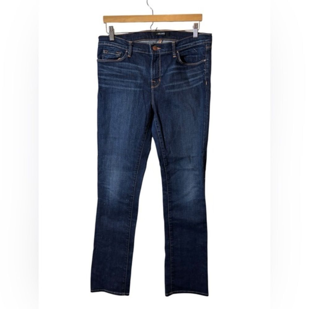 J Brand denim blue jeans cigarette leg 32